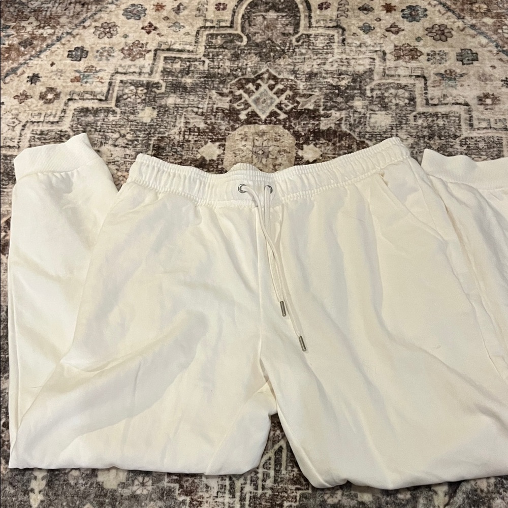 Auden Men's Cream Jogger Pants